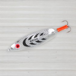 Блешня коливна ZEOX Brisk № 1, 12г, колір № 001В Silver